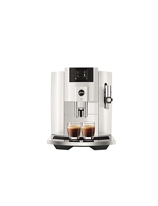 E8 Automatic Coffee Machine - Piano White