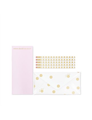 kate spade polka dot pencil case