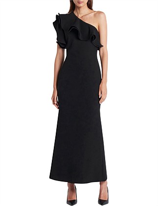 david jones black dress