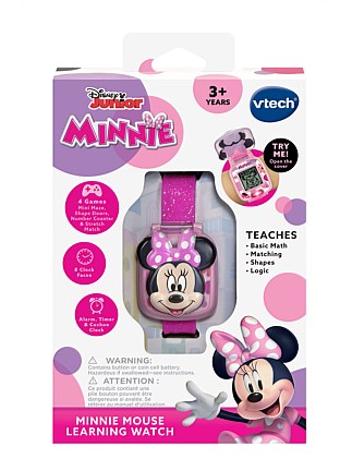 DISNEY-MINNIE MOUSE LEARNING WATCH