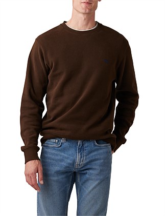 Gunn Crew Neck Sweat Sepia