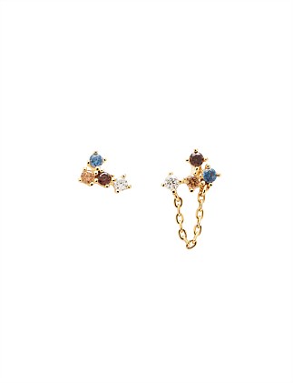 FOX GOLD EARRINGS