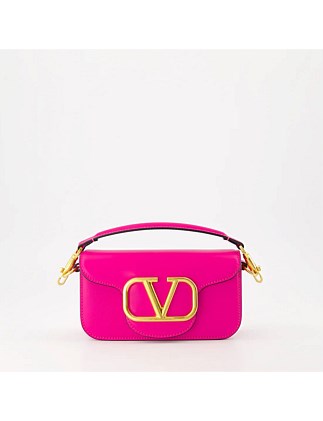 V LOGO SMALL SHOULDER BAG