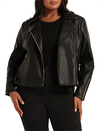 HEIDI CURVE PU BIKER