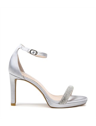 SATINA90 DIAMOND BAND PLATFORM SANDAL