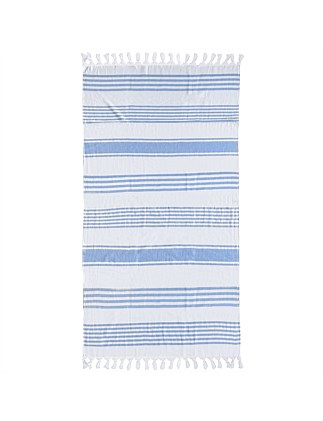 FRASER BEACH TOWEL 90X170CM BLUE