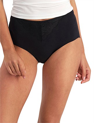 NO RIDE UP COTTON HIGH CUT BRIEF