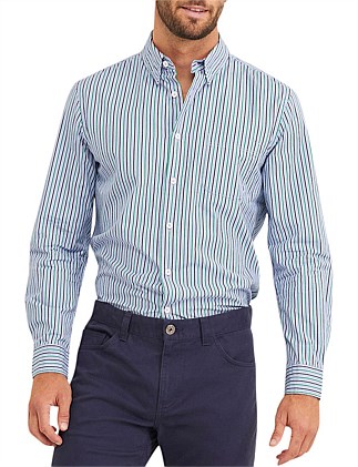 BROMWICH STRIPE LONG SLEEVE SHIRT