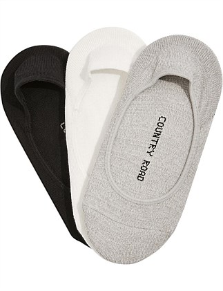 No-Show Sock Pack of 3