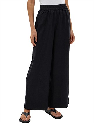 NILSA WIDE LEG RELAXED LINEN PANT