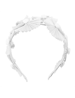 IRENA Sinamay Fan Headpiece