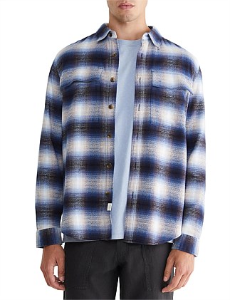 ORGANIC COTTON SOFT CHECK LONG SLEEVE SHIRT