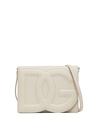 D&G EMBOSSED SHOULDER BAG