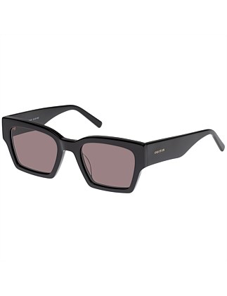 STEVIE B BLACK RECTANGLE Sunglasses