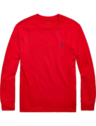 Cotton Jersey Long-Sleeve T-Shirt (S-XL)