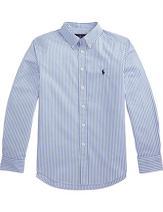 Striped Cotton Poplin Shirt (S-XL)