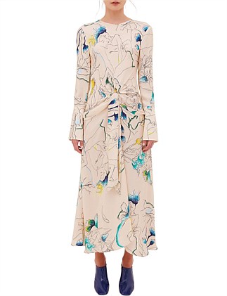 EMBRACE SILK MODERNISM DRESS