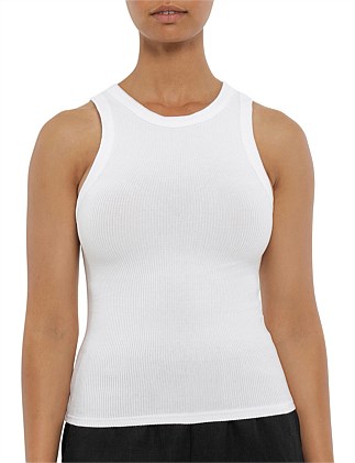 Organic Cotton Rib Tank Top