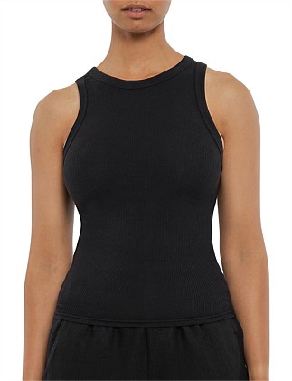 Organic Cotton Rib Tank Top