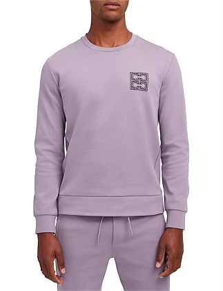 WASHED TECH COTTON SWEATSHIRT