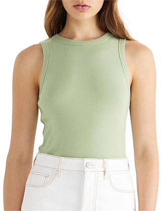 ORGANIC COTTON RIB TANK