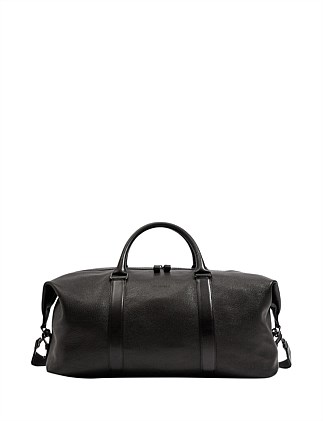 Leather Weekender