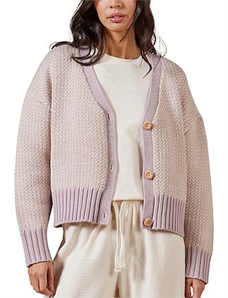 MALIBU STRIPE CARDI