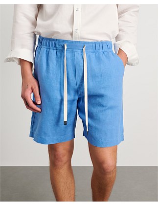 LINEN DRAWCORD SHORT