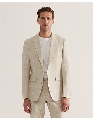 Hawke Cotton Linen Suit Jacket