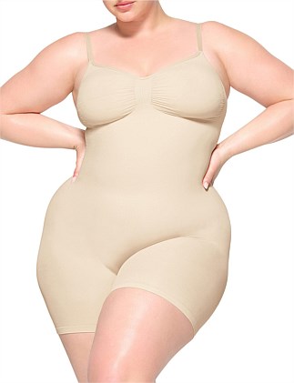 SEAMLESS SCULPT MID THIGH BODYSUIT