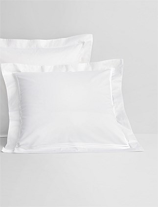 1200TC PALAIS EUROPEAN PILLOWCASE IN WHITE