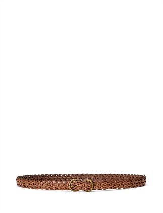 BRAIDED VACHETTA LEATHER SKINN