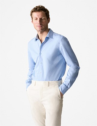 Tailored Fit Poplin Smart Shirt