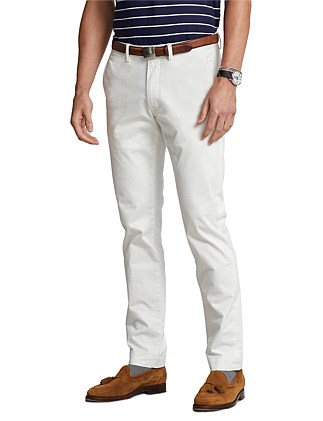 Washed Stretch Slim Fit Chino