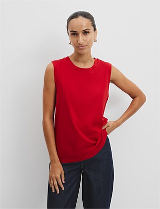 Australian Cotton Relaxed Tank