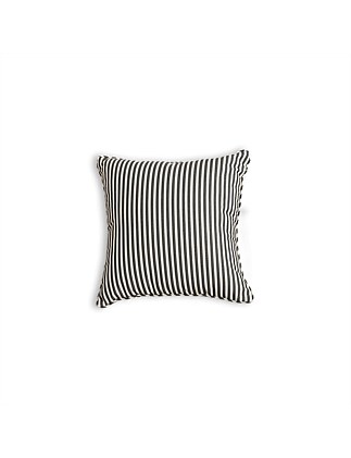 THROW PILLOW - SQUARE IN LAURENS NAVY STRIPE