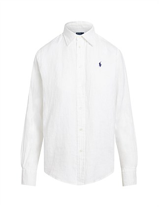 RELAXED FIT LINEN SHIRT