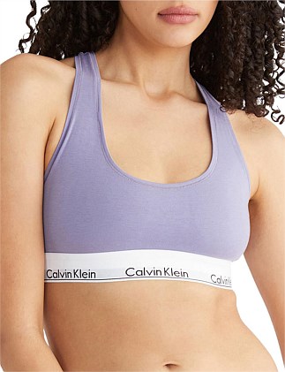 MODERN COTTON UNLINED BRALETTE