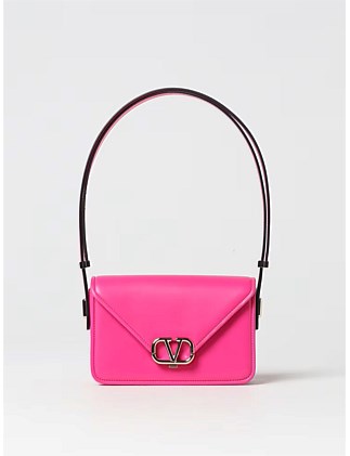 V LOGO SMALL SHOULDER BAG