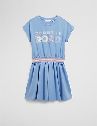 Organically Grown Cotton Logo T-Shirt Dress