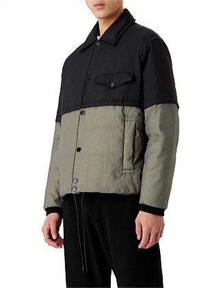 MEN'S BICOLOUR DOWN JACKET