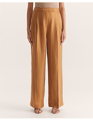 GAIA PINSTRIPE WIDE LEG PANT