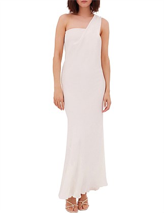 IVORY CREPE VICE GOWN