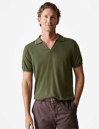 Merino Knit Polo