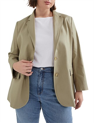 THE STRETCH LINEN BLAZER