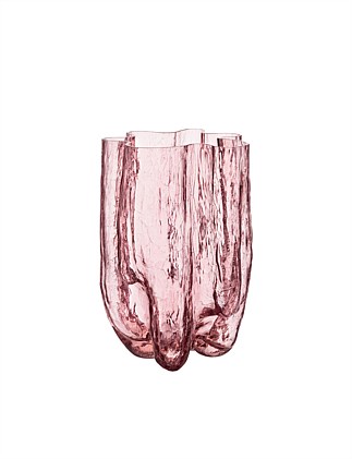 CRACKLE LARGE VASE PINK