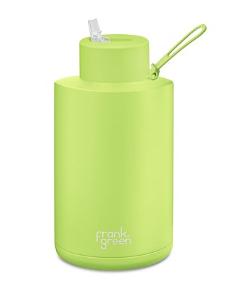 Ultimate Ceramic Reusable Bottle w Straw Lid 2L PG