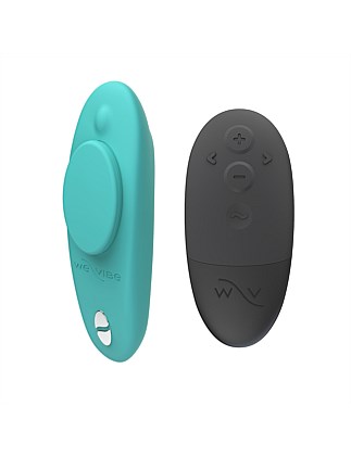 Moxie+ Wearable Clitoral Knicker Vibratotor - Aqua