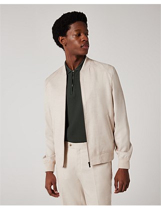 TAILORED BOMBER JACKET