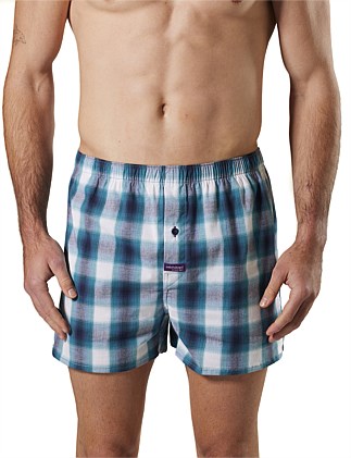 Prairie Check Stretch Cotton Boxer